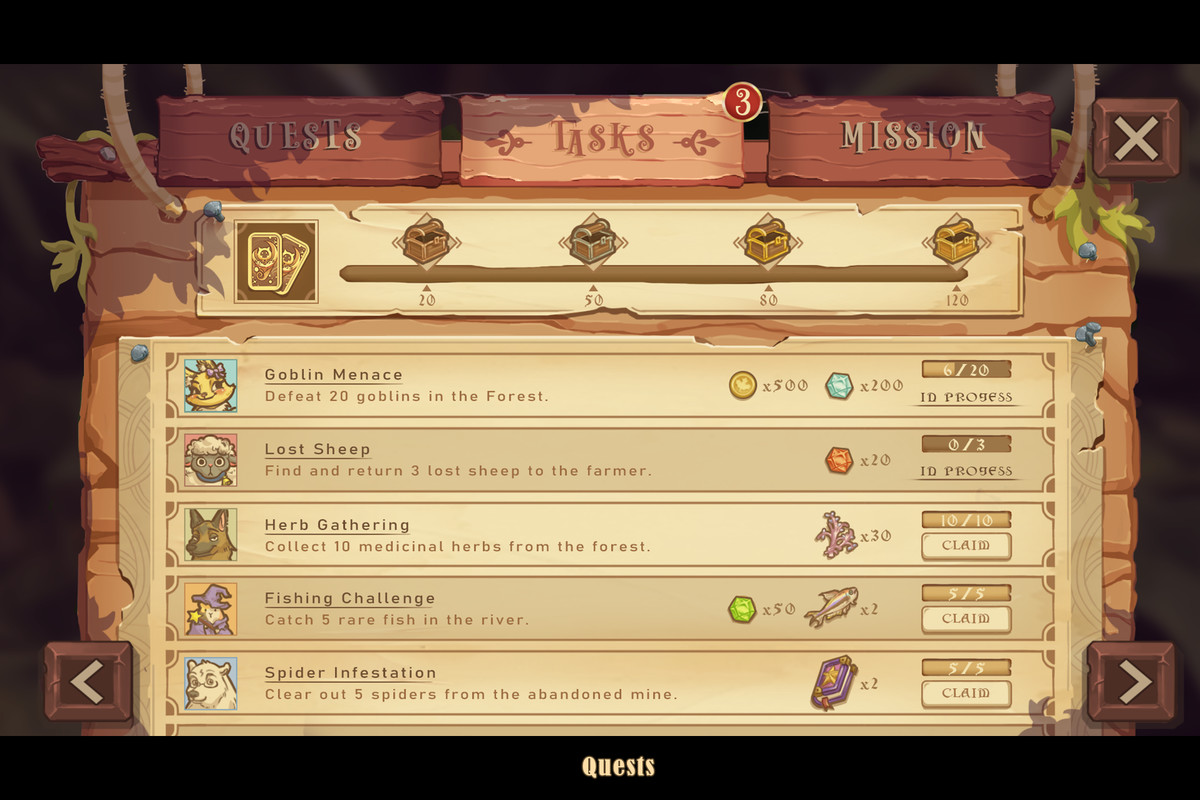 Bamao Pack : Fantasy GUI ( With PSD )