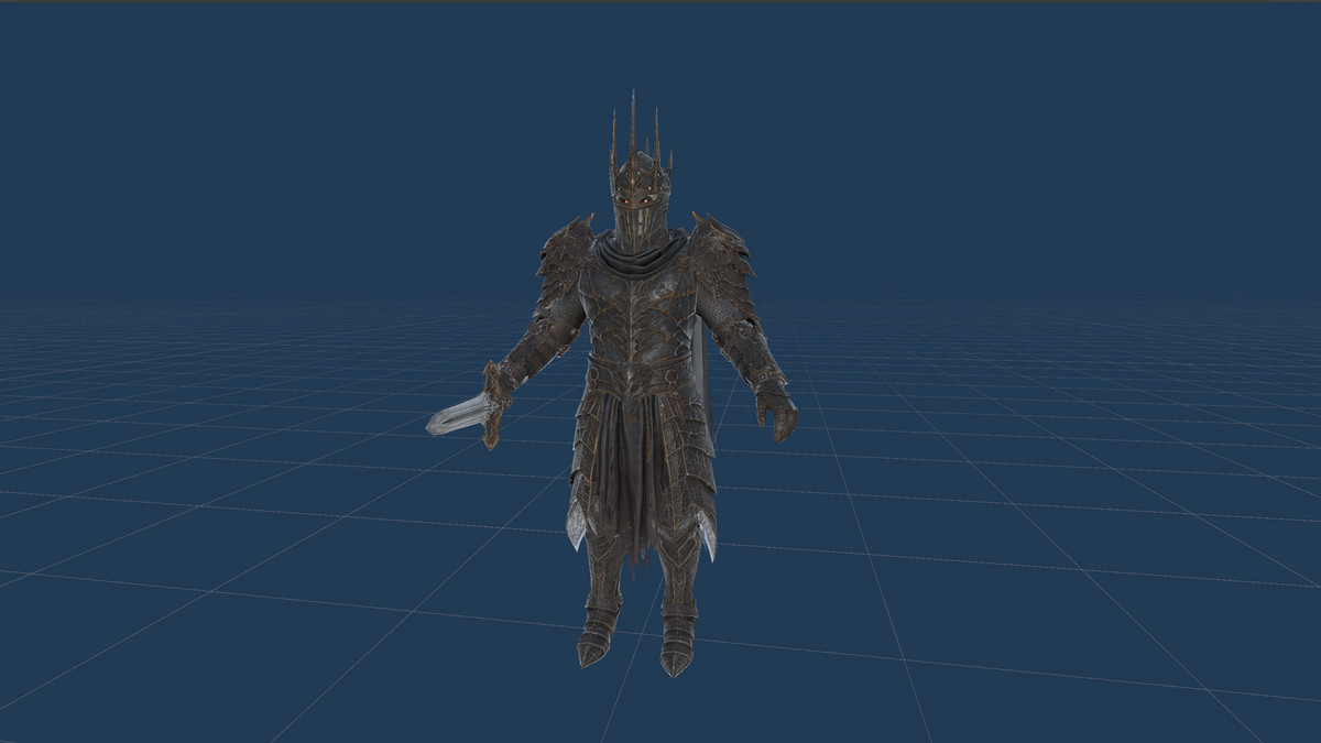 Hollowed Knight - Dark Fantasy Character