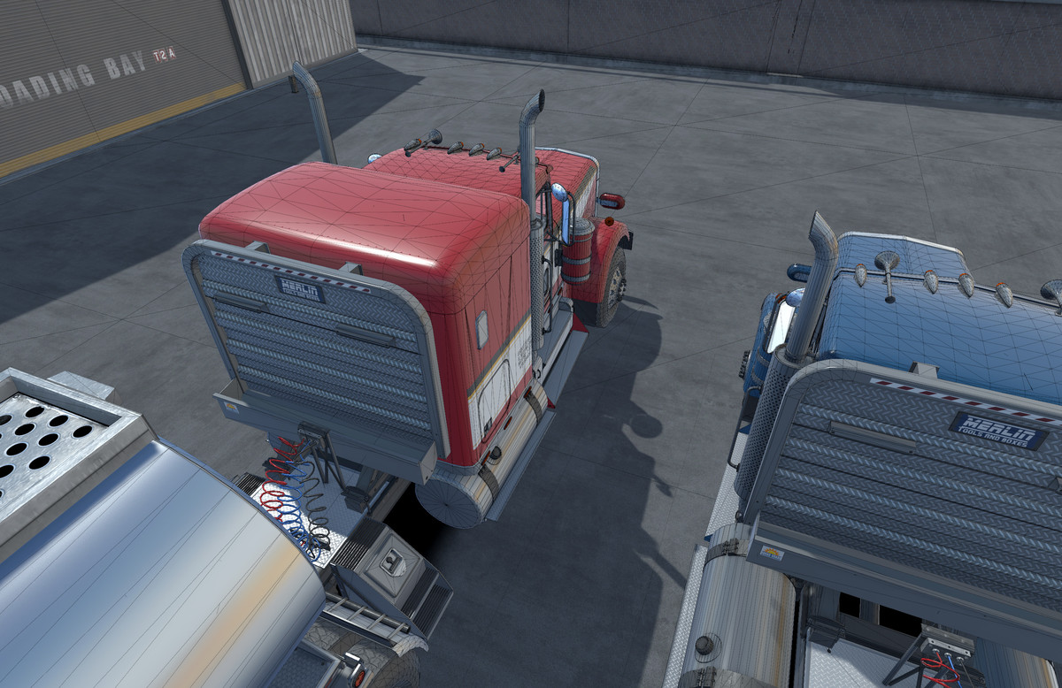 80s Semitruck Tanker