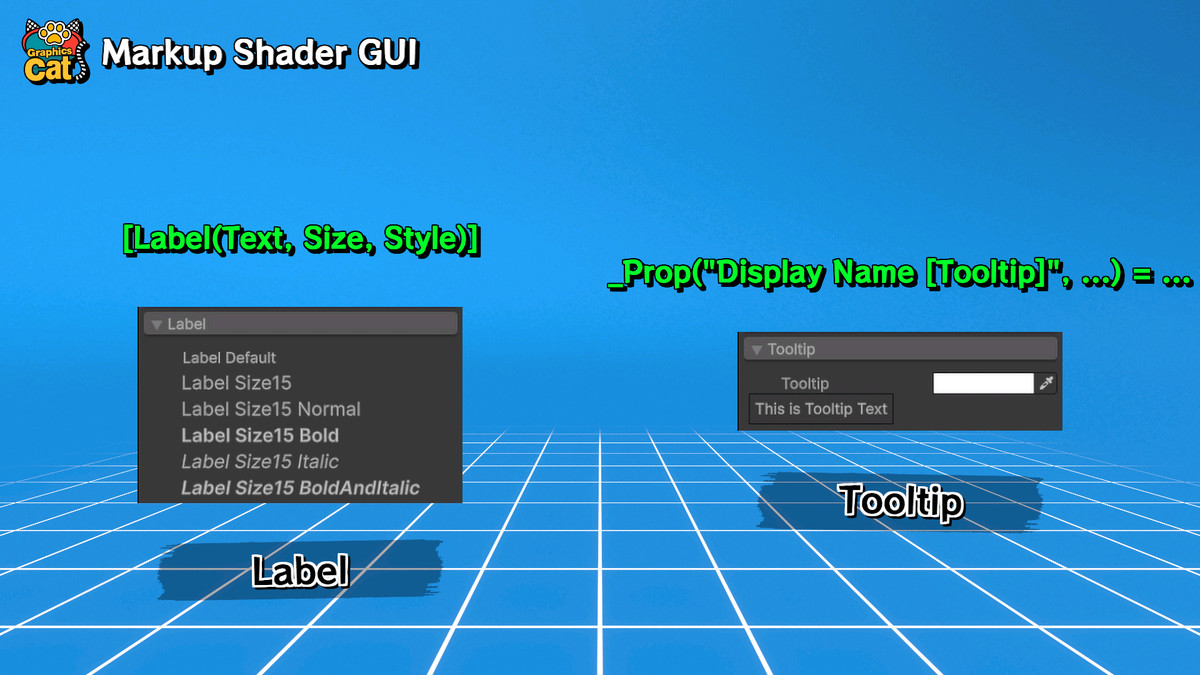 Markup Shader GUI – Tag-Based Layout for Shaders