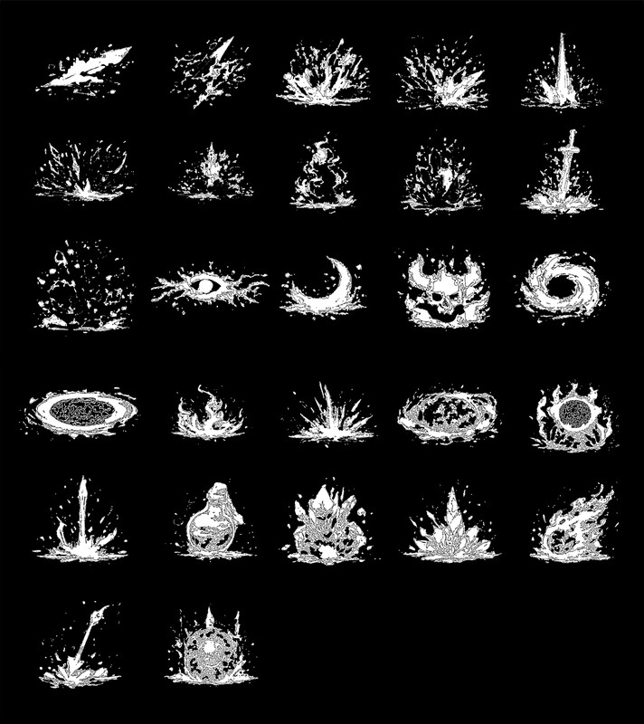2D VFX textures Pack