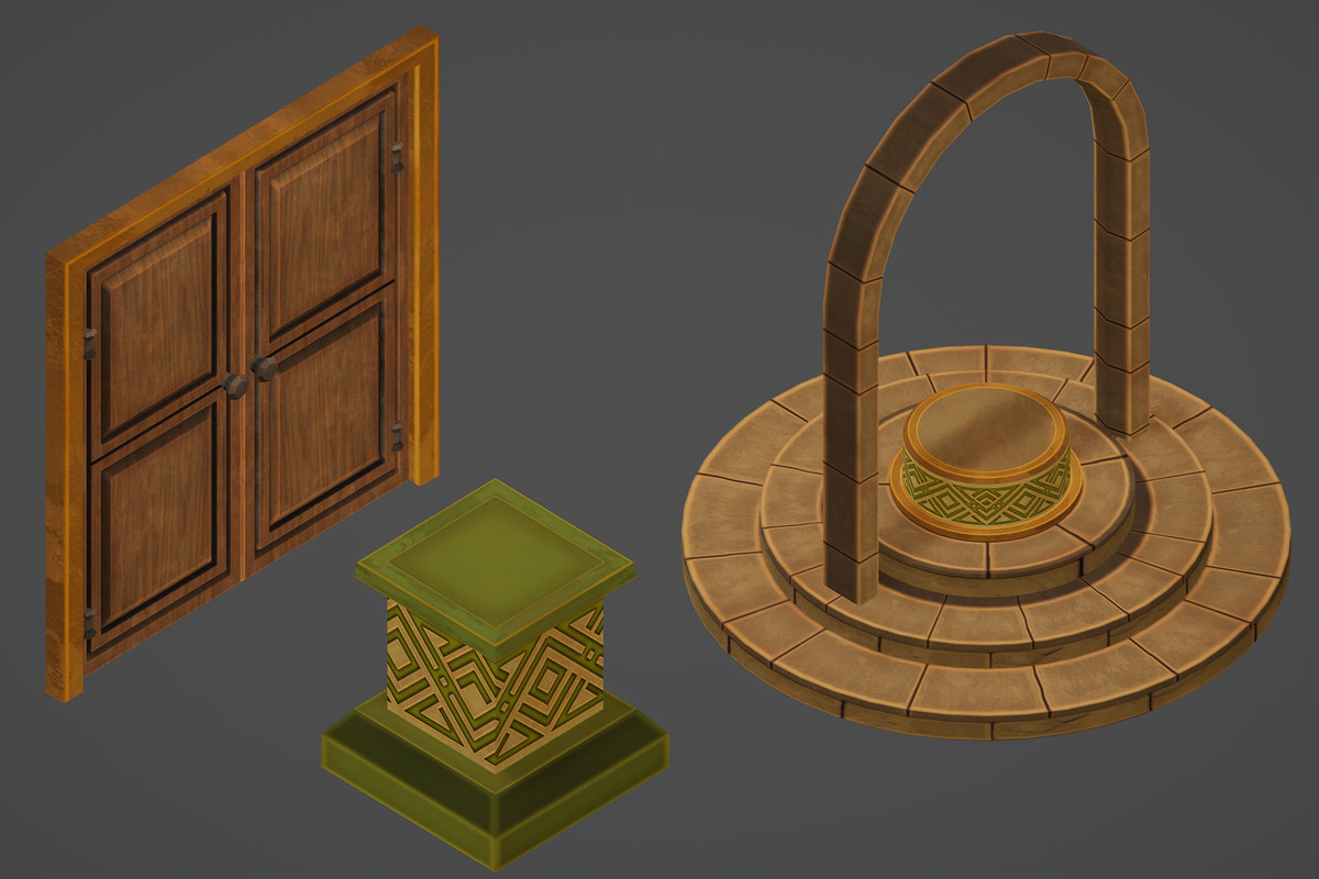 Ruins Forest Environment