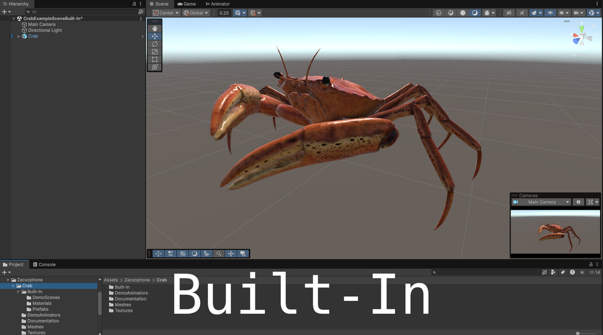 Animated Crab