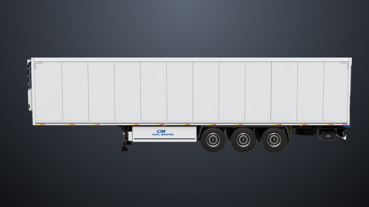 Refrigerator Trailer 05 URP HDRP Textures