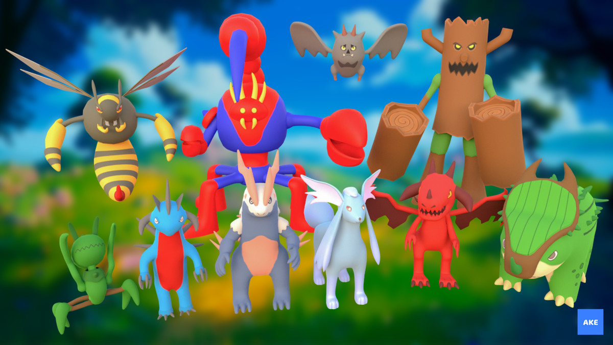 Monsters Pack-Stylized Asset Pack by Ake