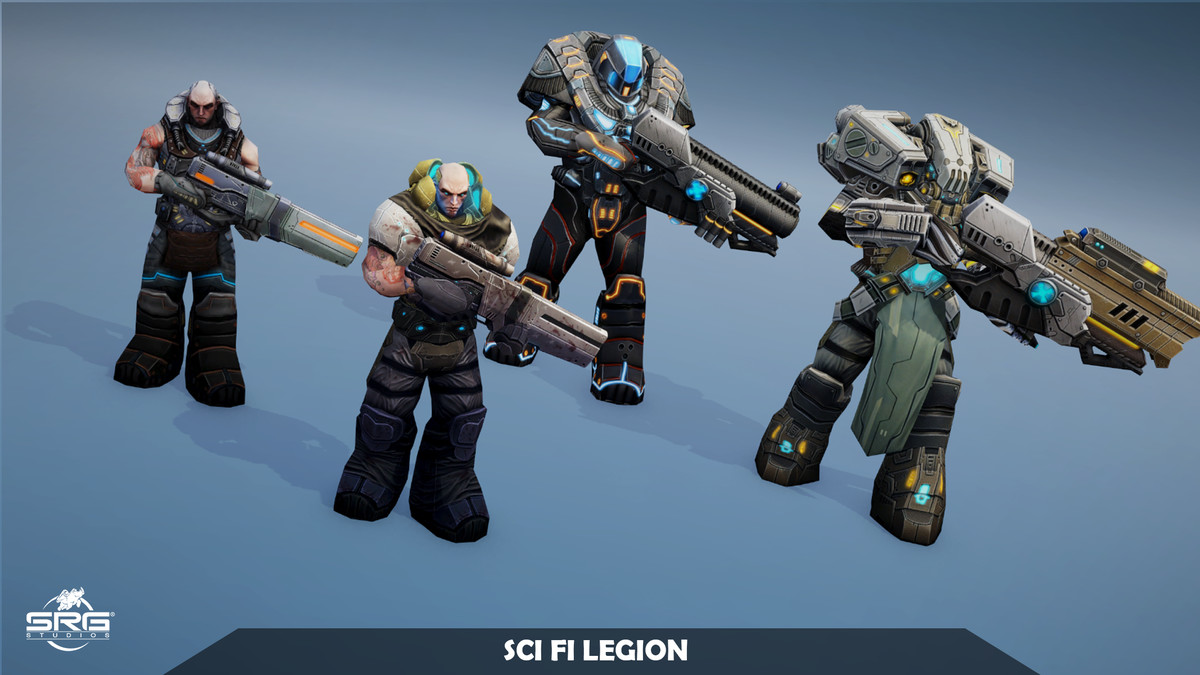 Ultimate SRG Studios 3D Asset Ultra Pack