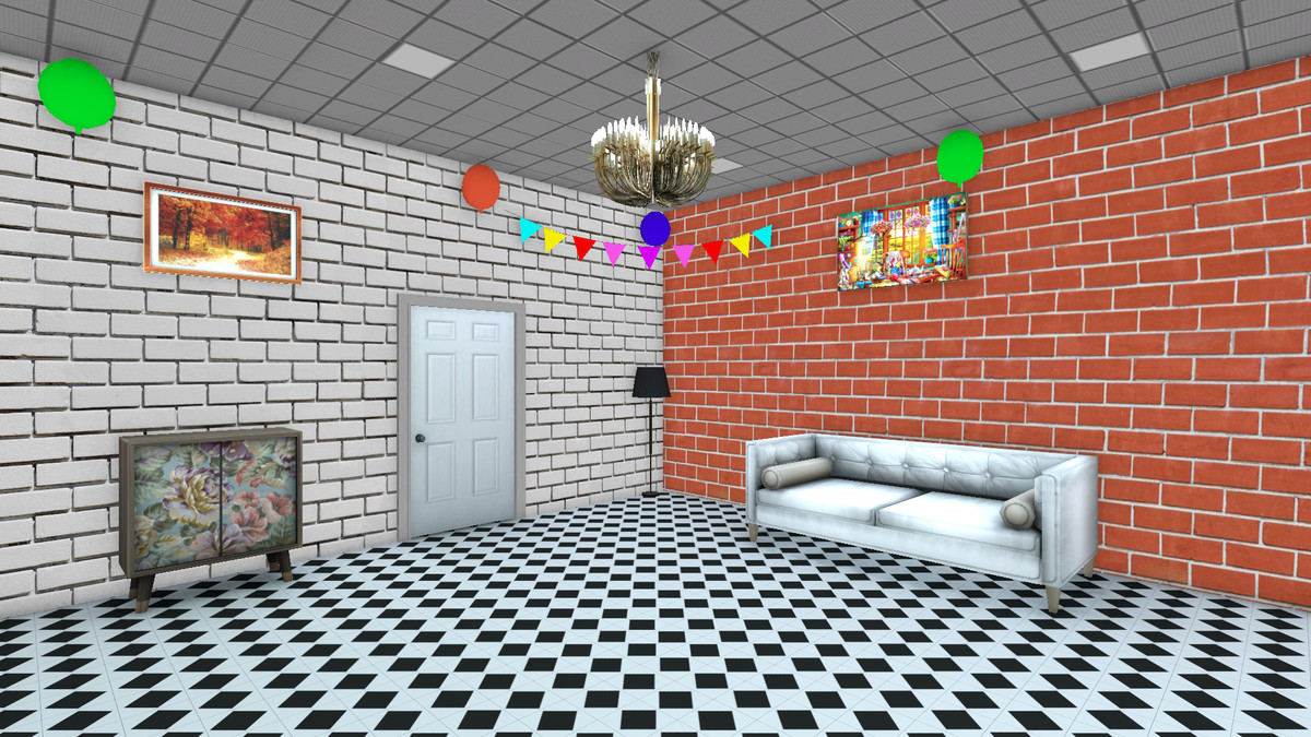 Stylized Hide & Seek Multiplayer Arena – Cartoon 3D Environment