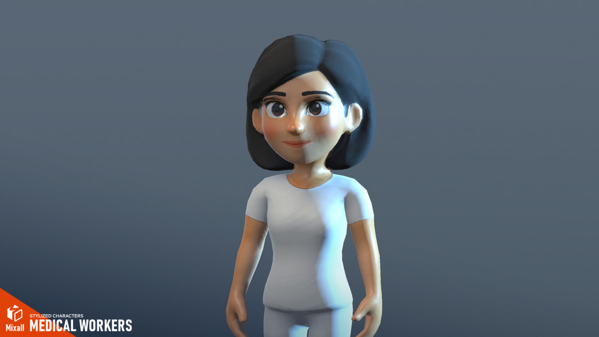 Medical workers - stylized characters