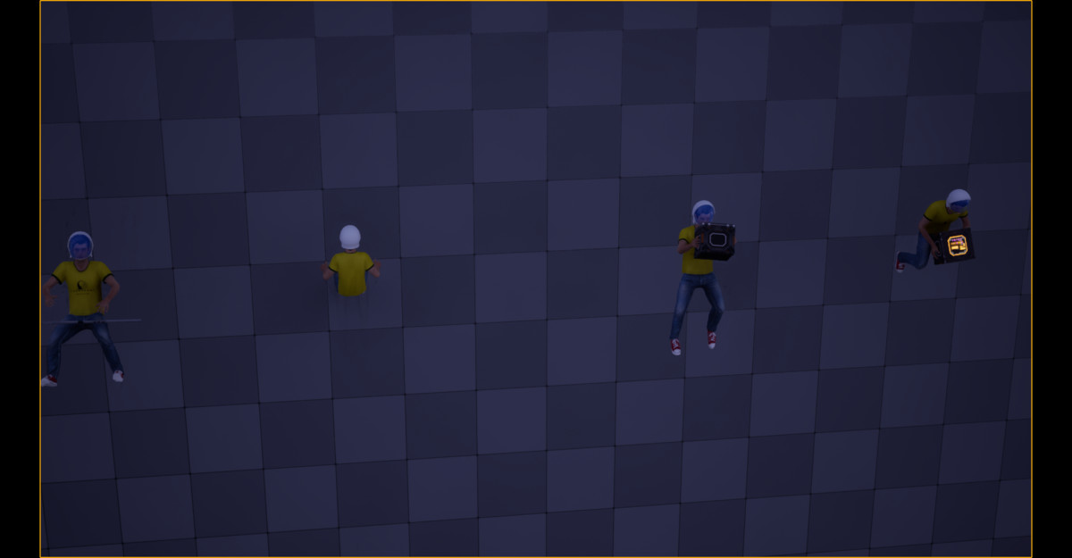 Space Crew Animation