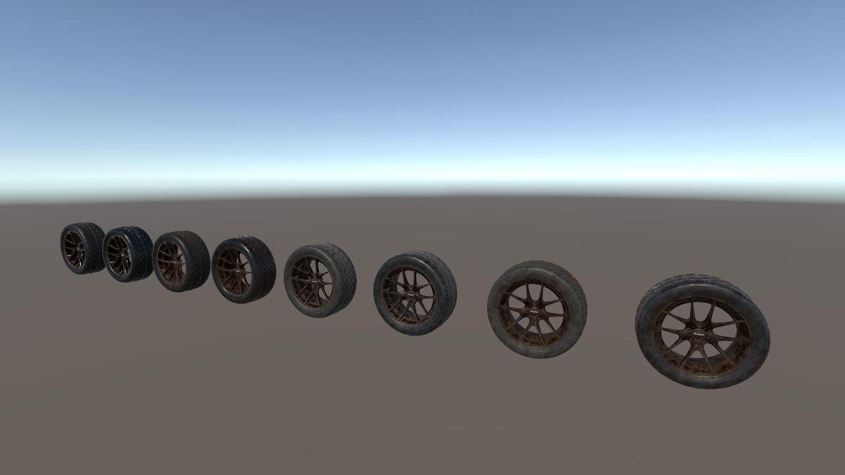 Kryxen Wheel V1 - Bronze - Game Ready
