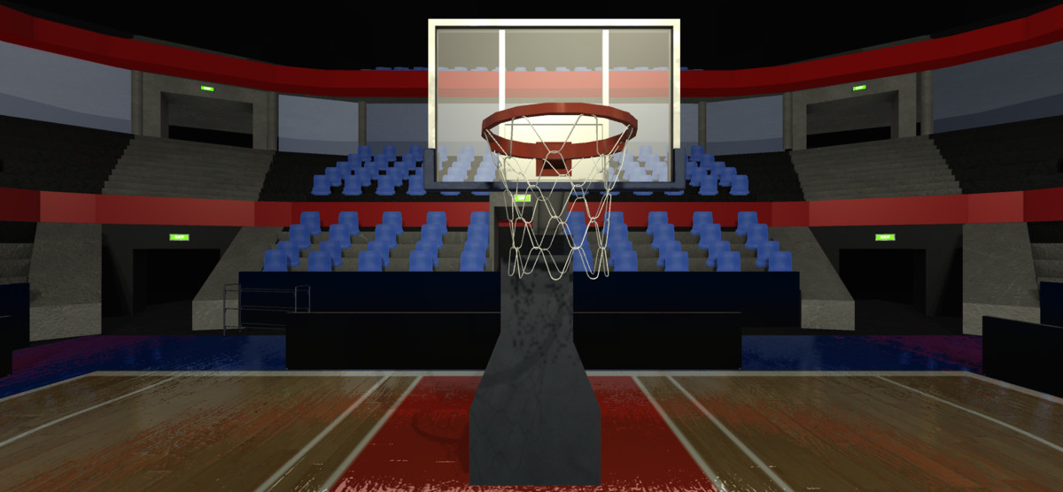 BasketBall stadium Environment