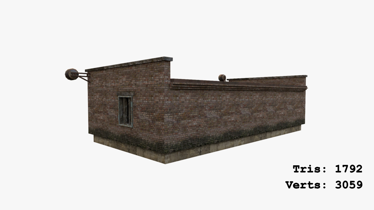 Abandoned Apocalyptic Buildings Mega Pack