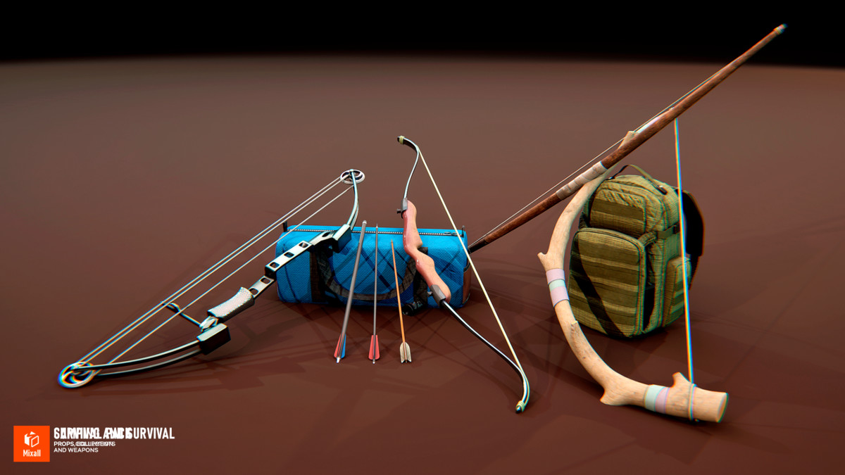 Camping and Survival Props Collection