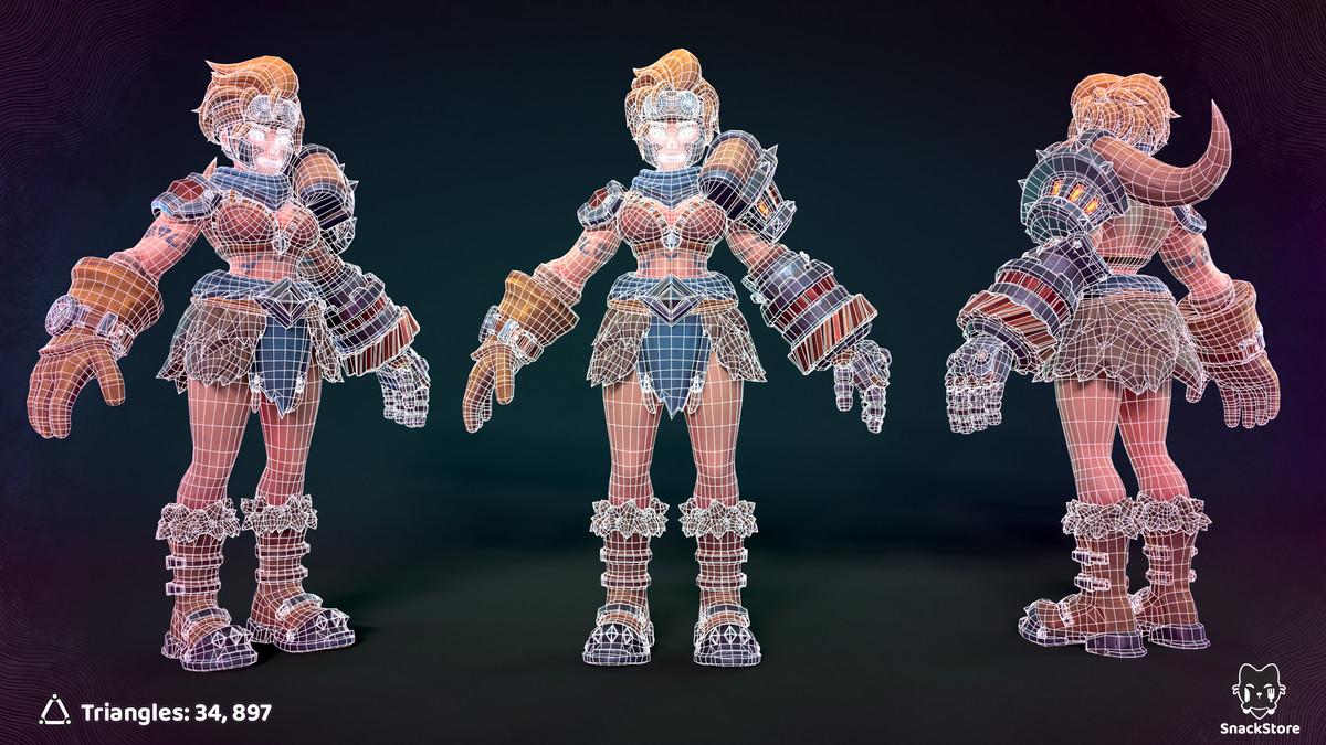 Stylized Character (Tirsa Emberforge)