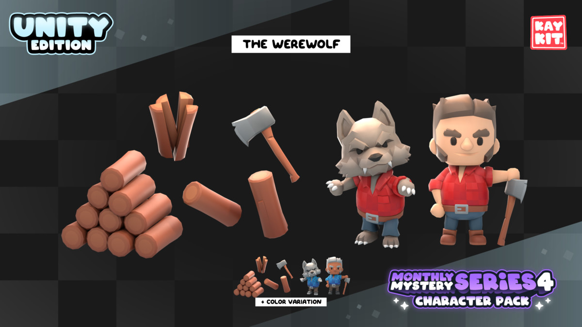 KayKit - Mystery Series 4 (for Unity)