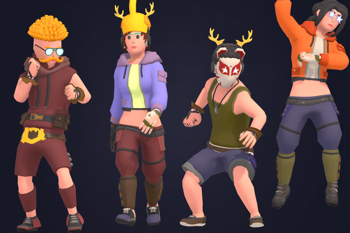 Customizable 3D Funny Characters Bundle