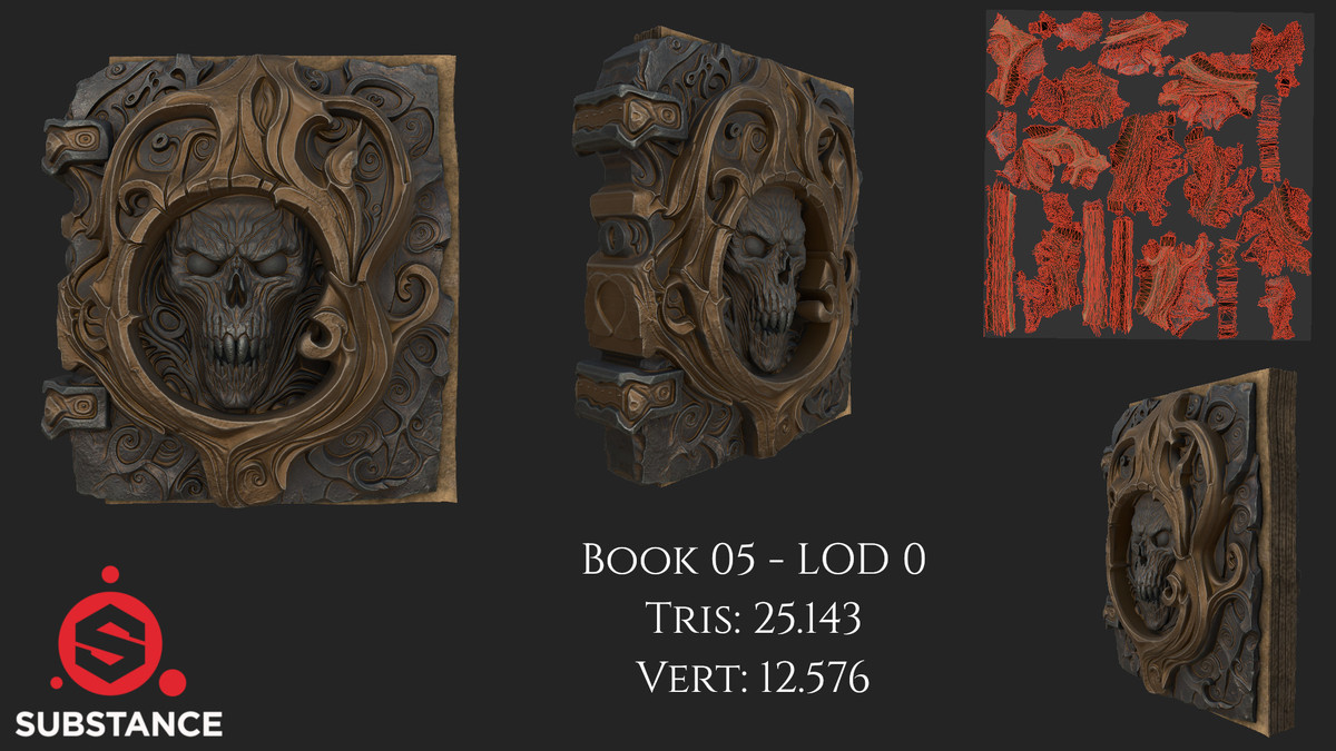 7 Dark Fantasy Books / Grimoire / Tome