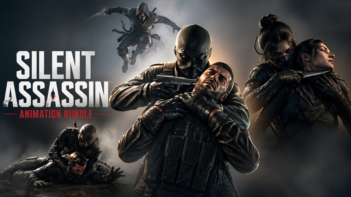 Silent Grab & Hostage Animation Pack
