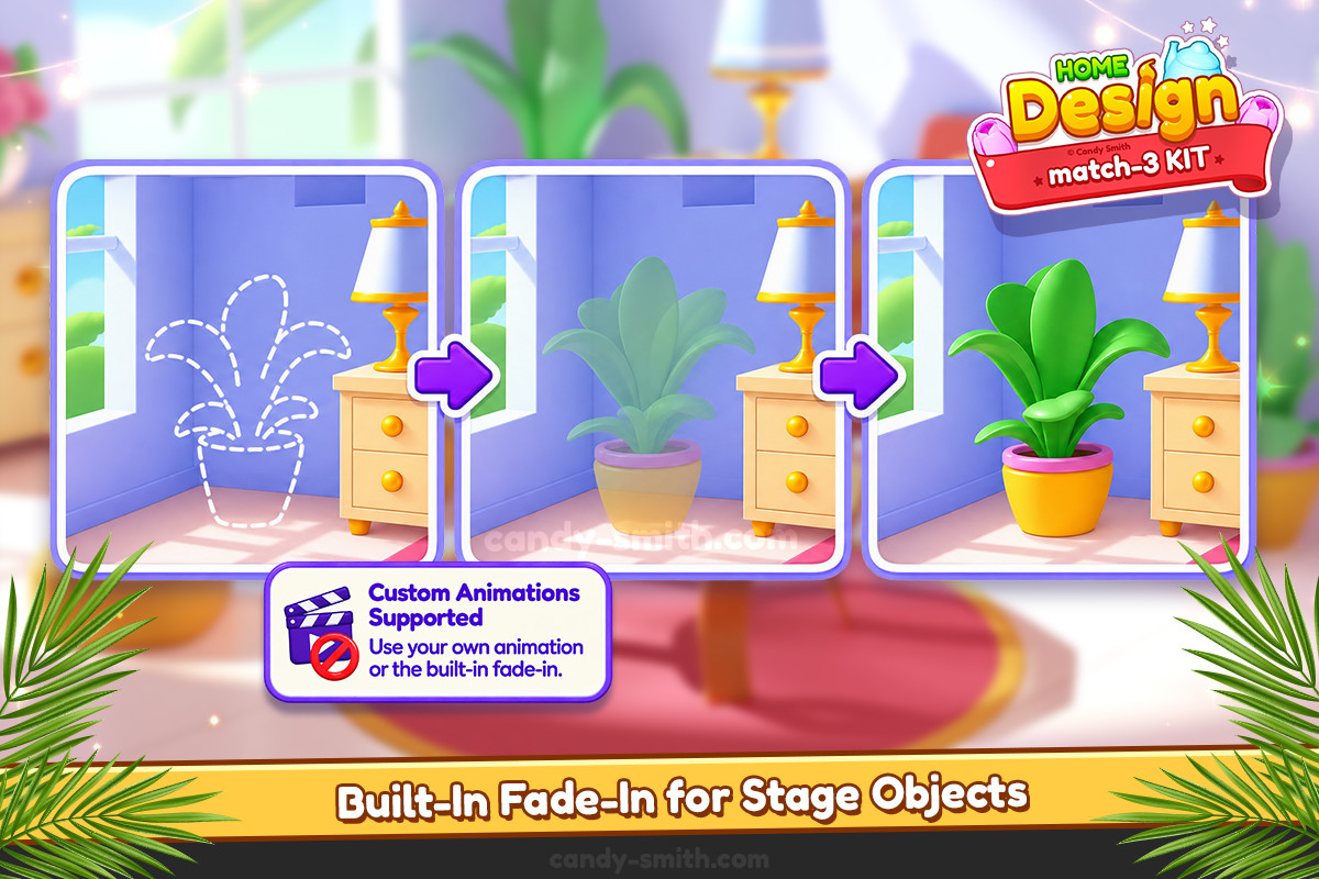 Match-3 Kit: Home Design