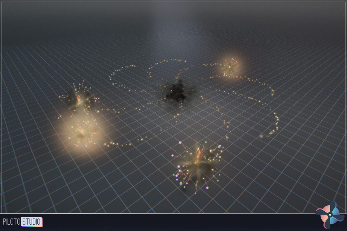 Realistic Fireworks VFX