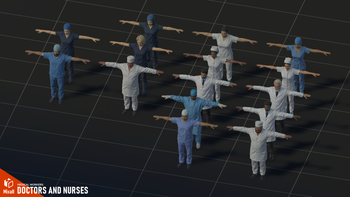 47 Medical & Lab Characters