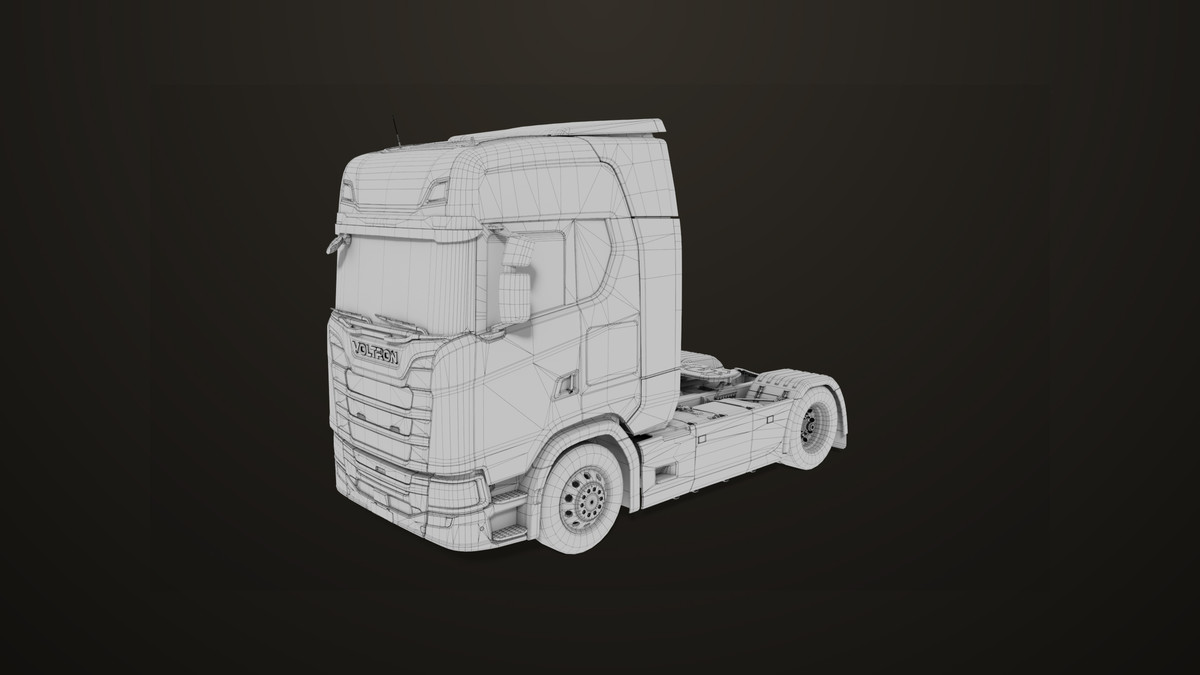 Chassis 06 Yellow URP HDRP Textures