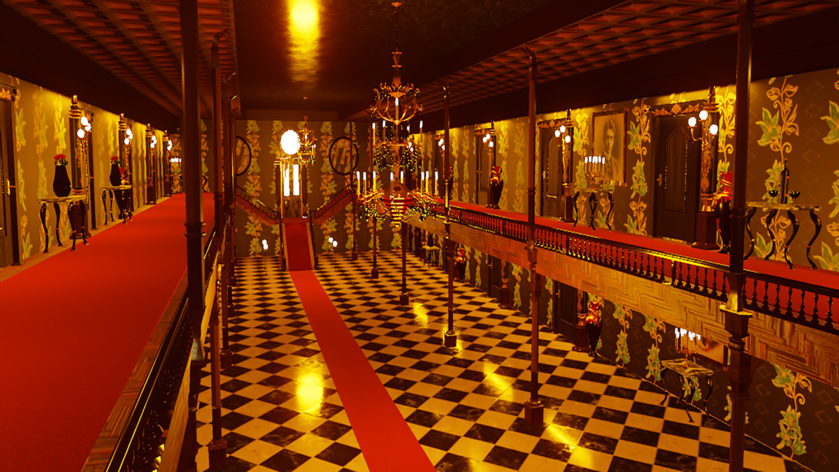 Early 19th Century Stylized Hotel | Architecture