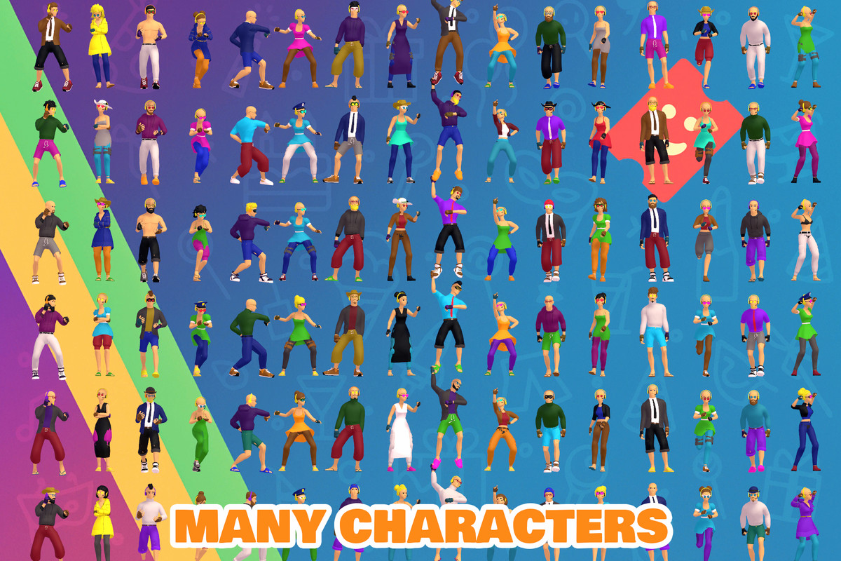 Stylized City Characters