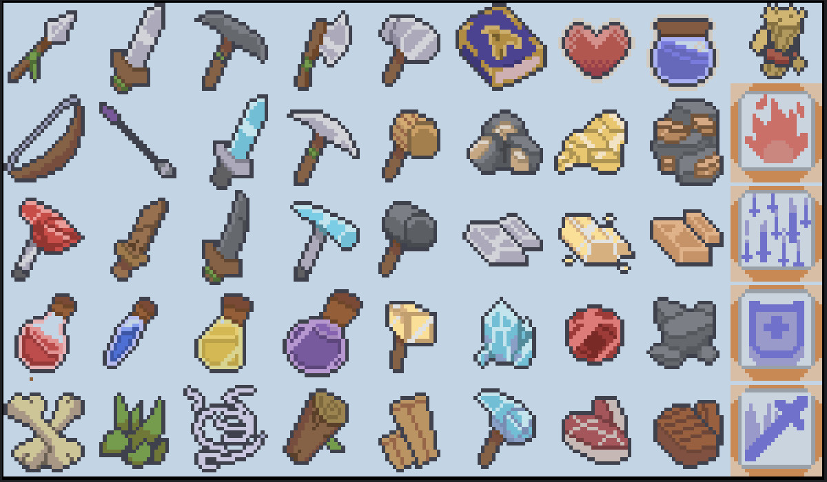 Cute World Assets In 2d Top Down!