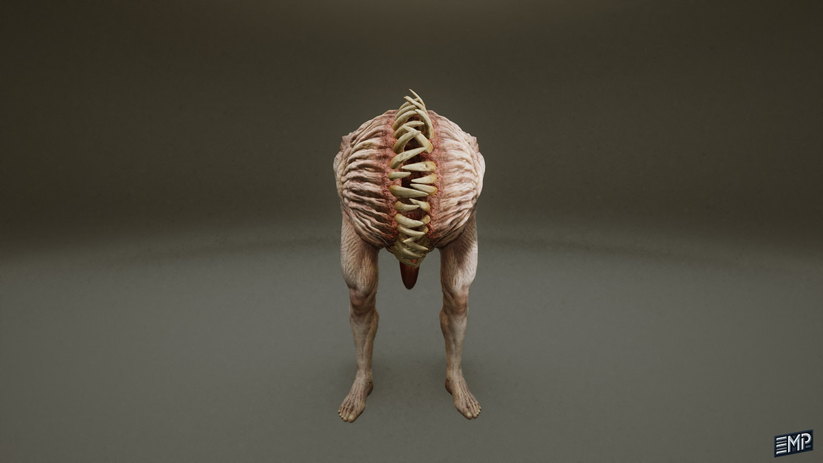 Creepy monster