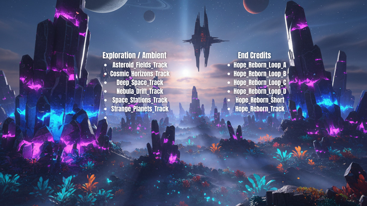 Cinematic Sci-Fi Universe – Core Themes Bundle