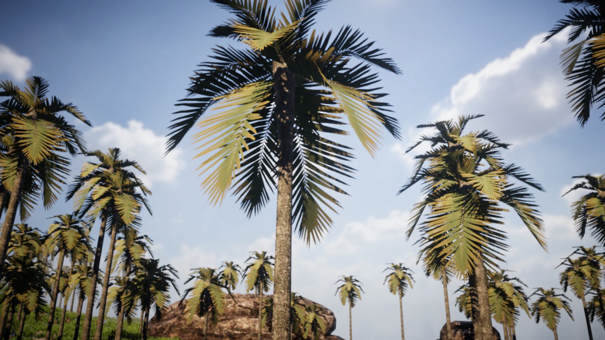 Mobile Palm Tree Bundle (for URP)