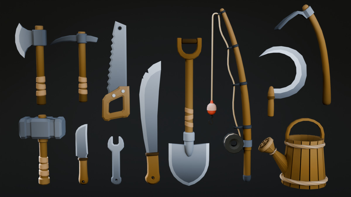 Upgradeable Tools Pack | Toon Series