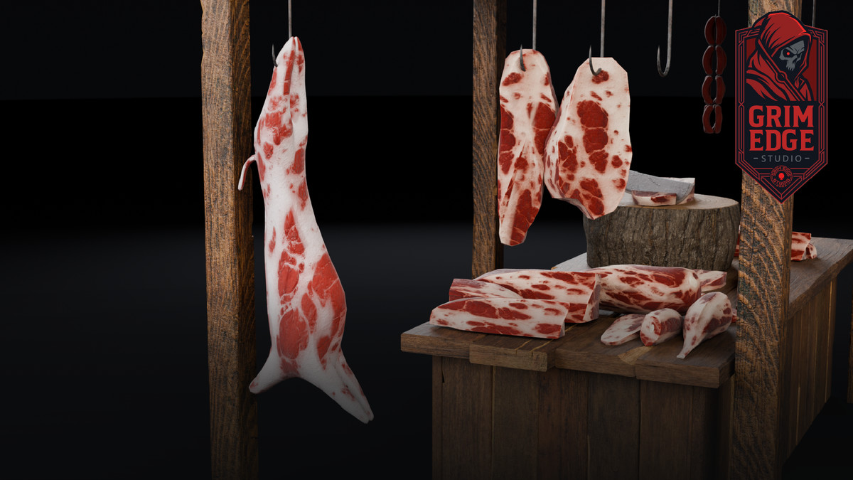 Medieval Butcher Shop