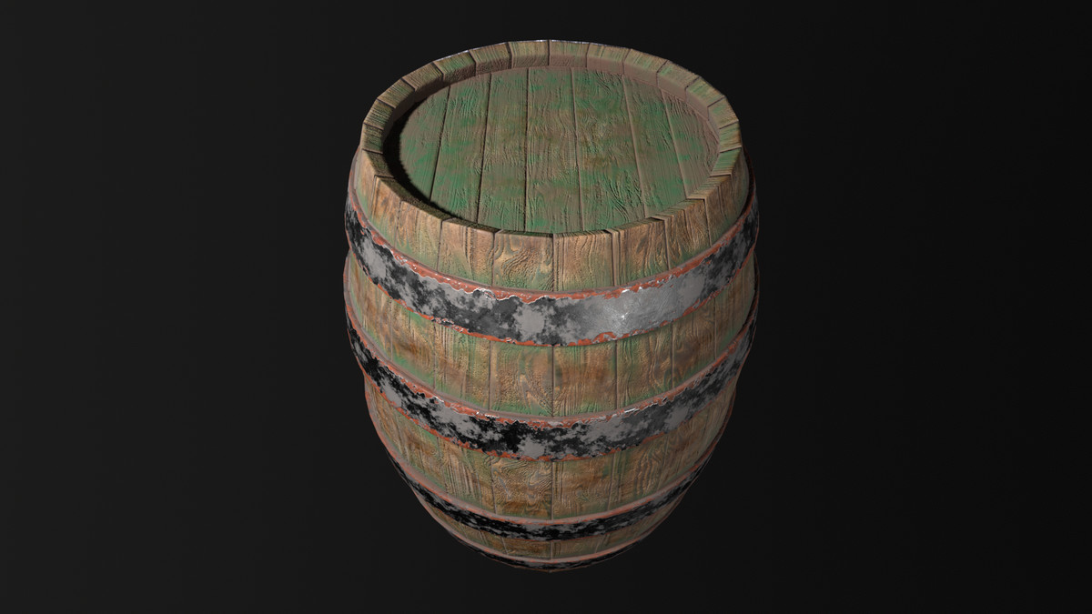 A versatile set of barrels with different textures