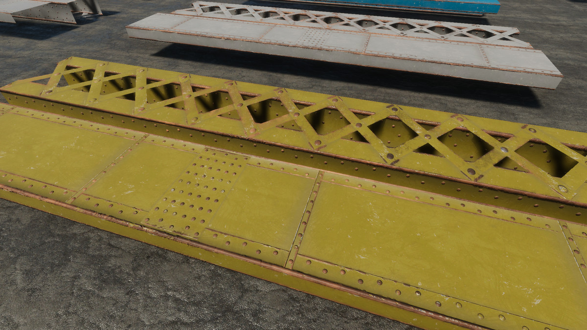 Beams and Truss Construction Set HQ