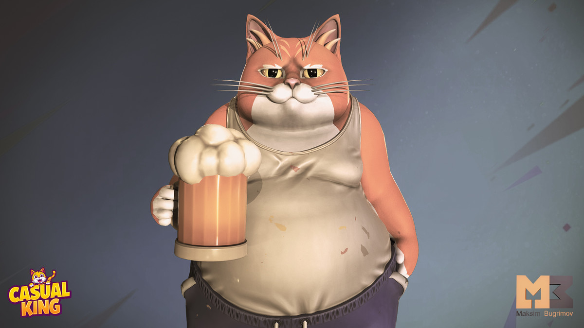 Untidy Cat