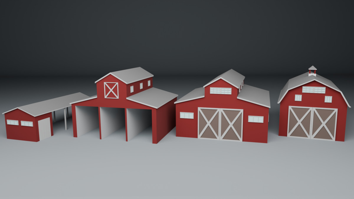 Low-Poly Farm Pack