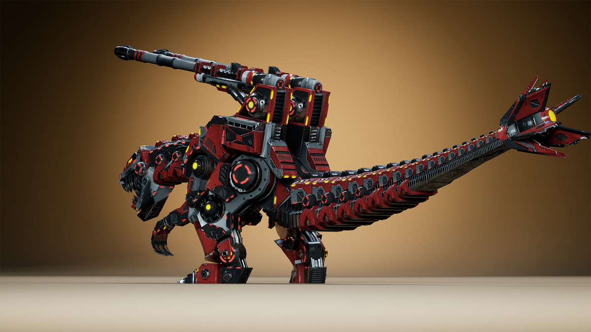 Sci-Fi Dino Gunner