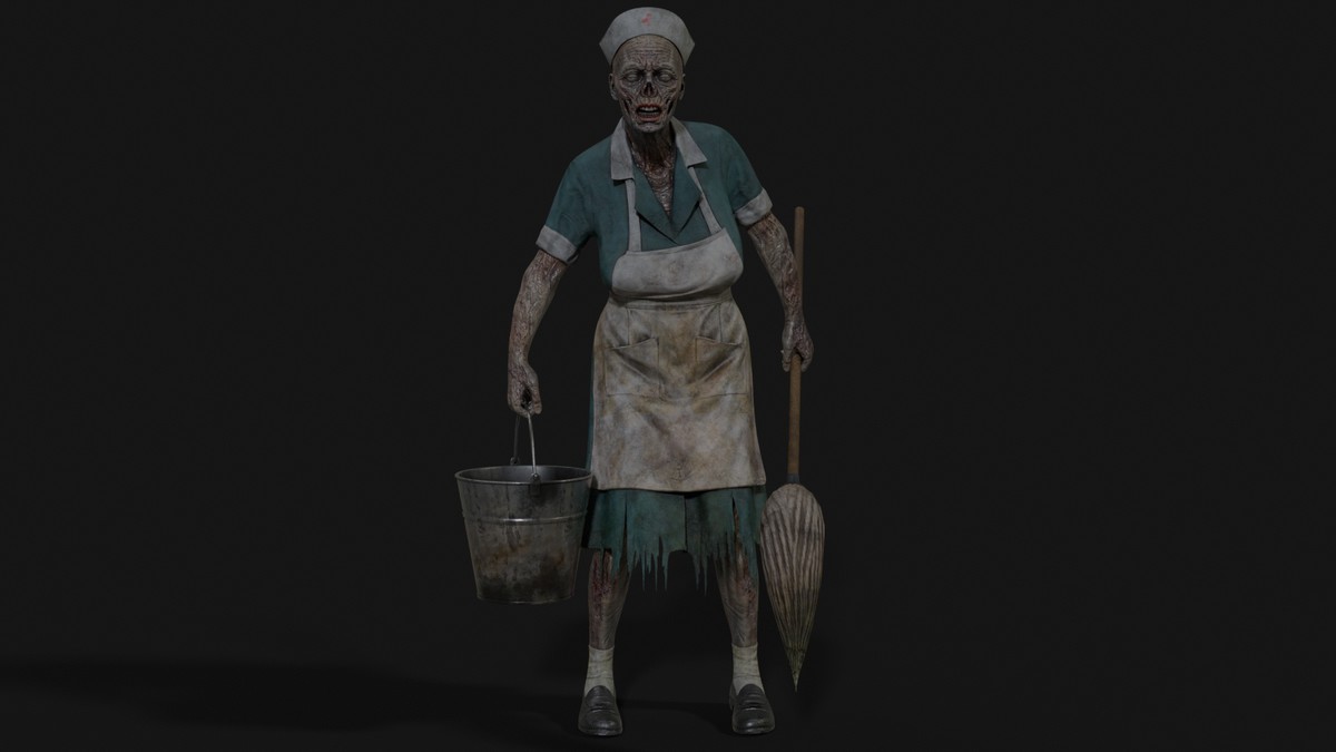 Hospital Janitor — Zombie Hospital Collection