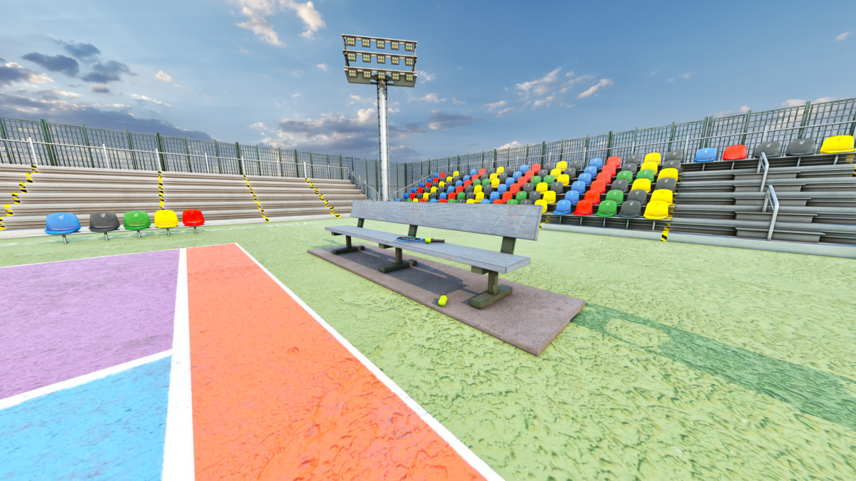 Modular Tennis Soccer Basketball Sport Court