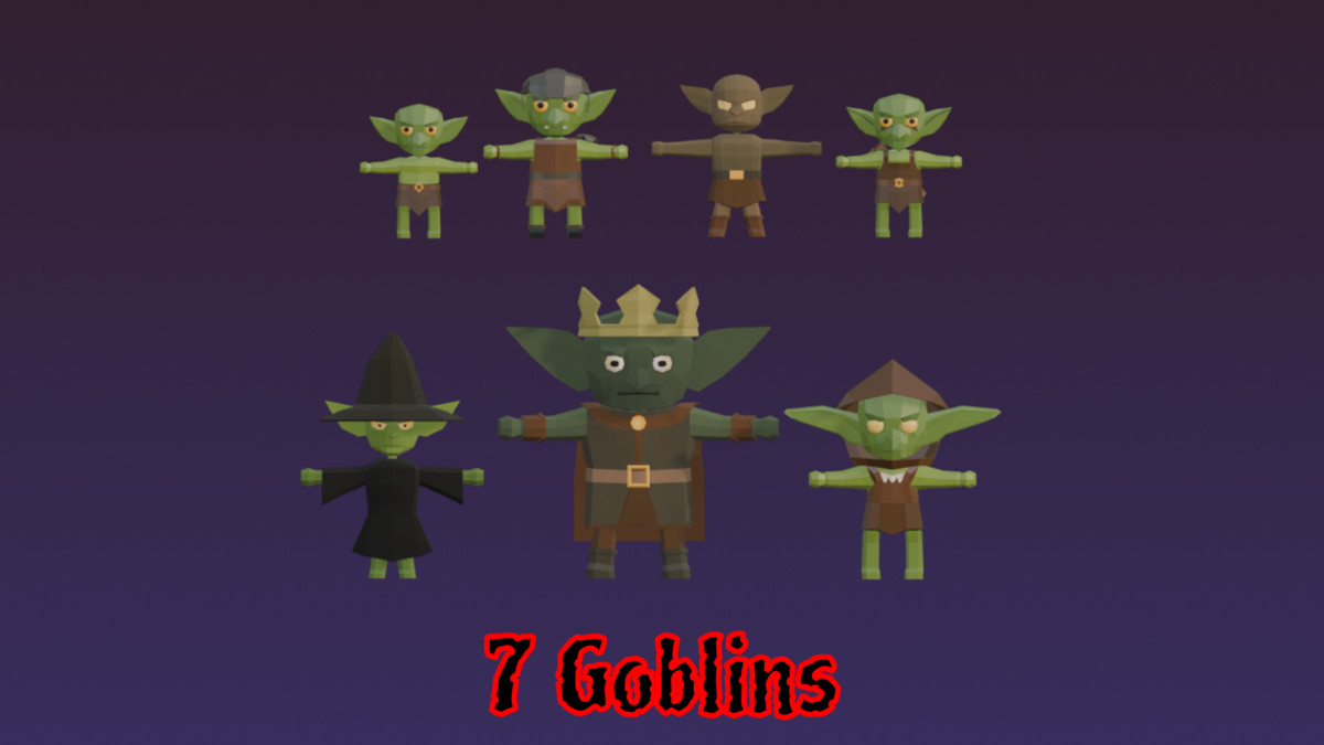 LOWPO: Medieval Fantasy Characters