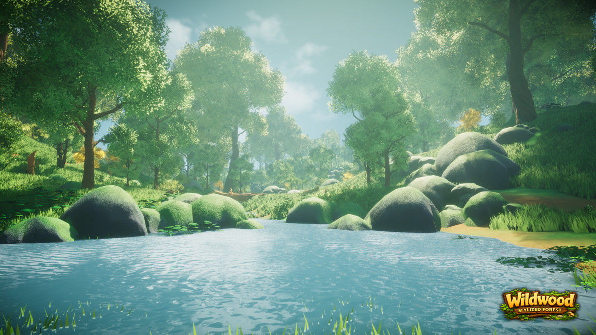 Wildwood: Stylized Forest (Stylized Nature, Stylized Forest, Nature, Biome)