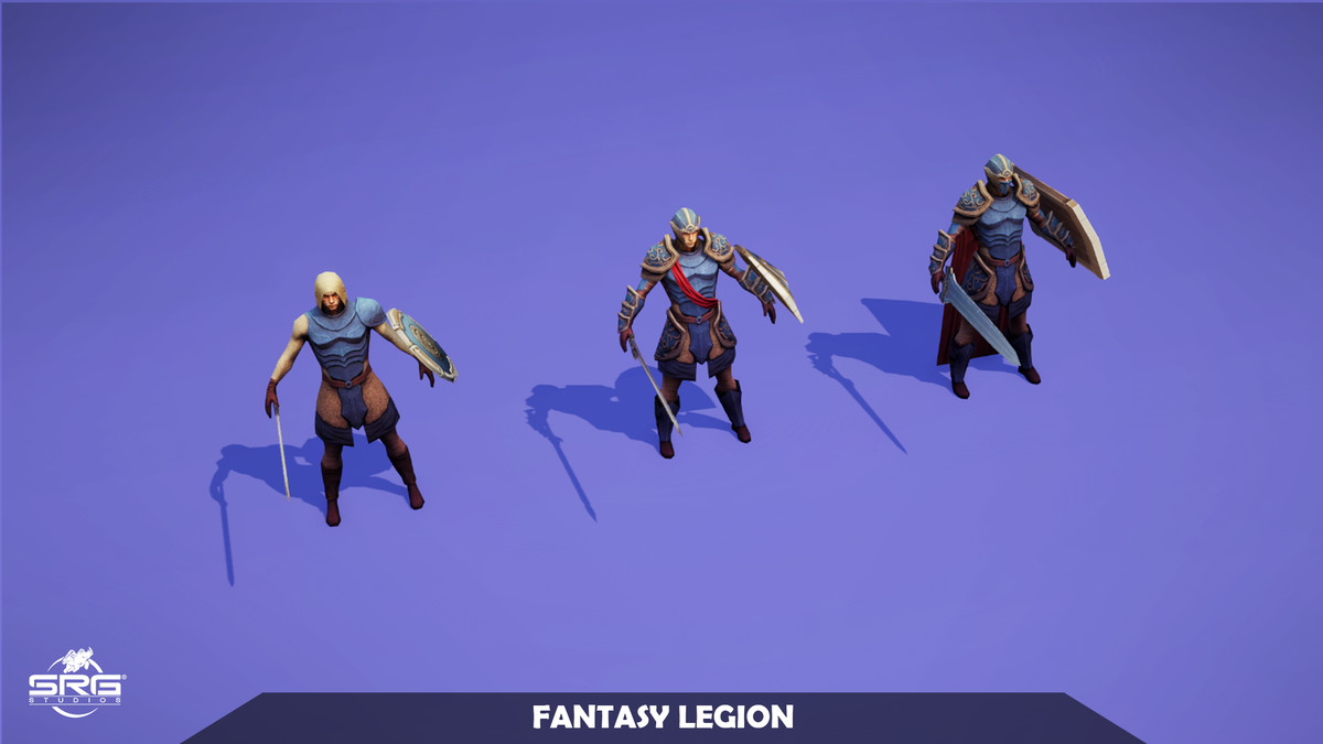 Ultra Legion - Sci Fi & Fantasy 3D Character Mega Pack