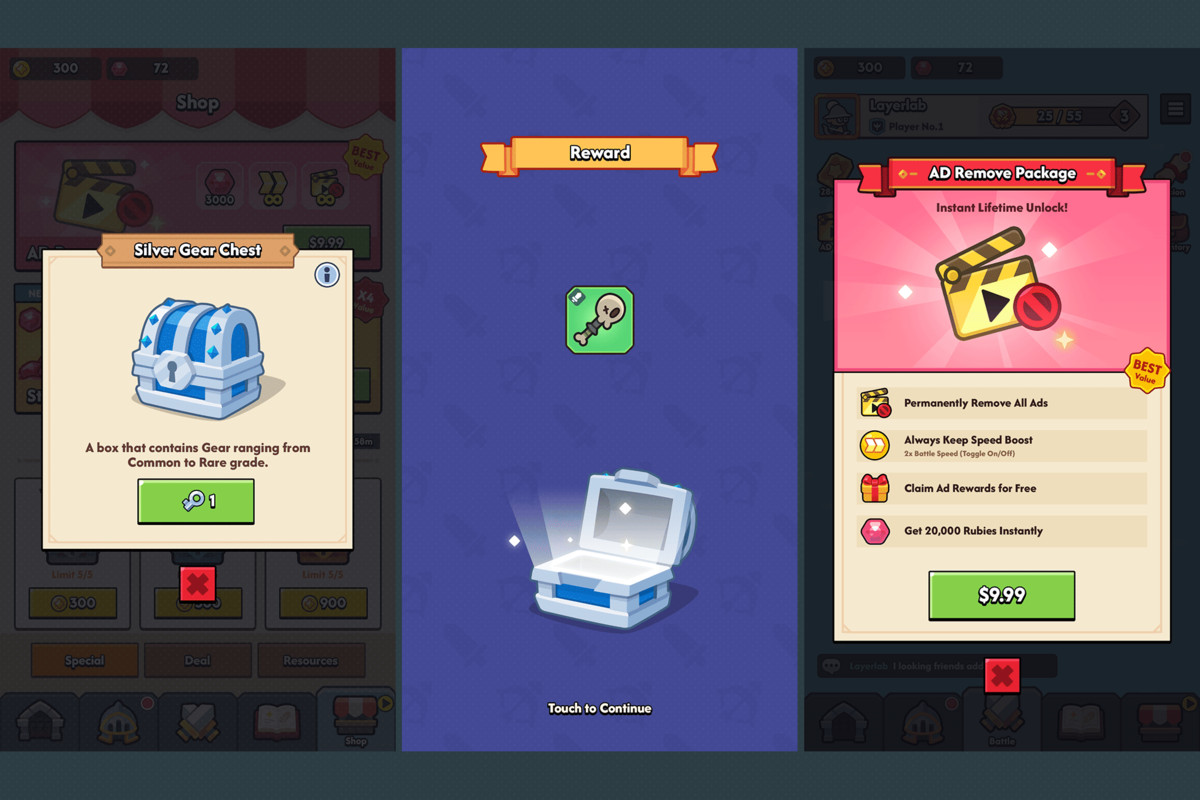 GUI Pro - Minimal Game Light(+PSD)