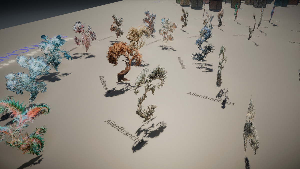 Alien Nature Materials - Foliage