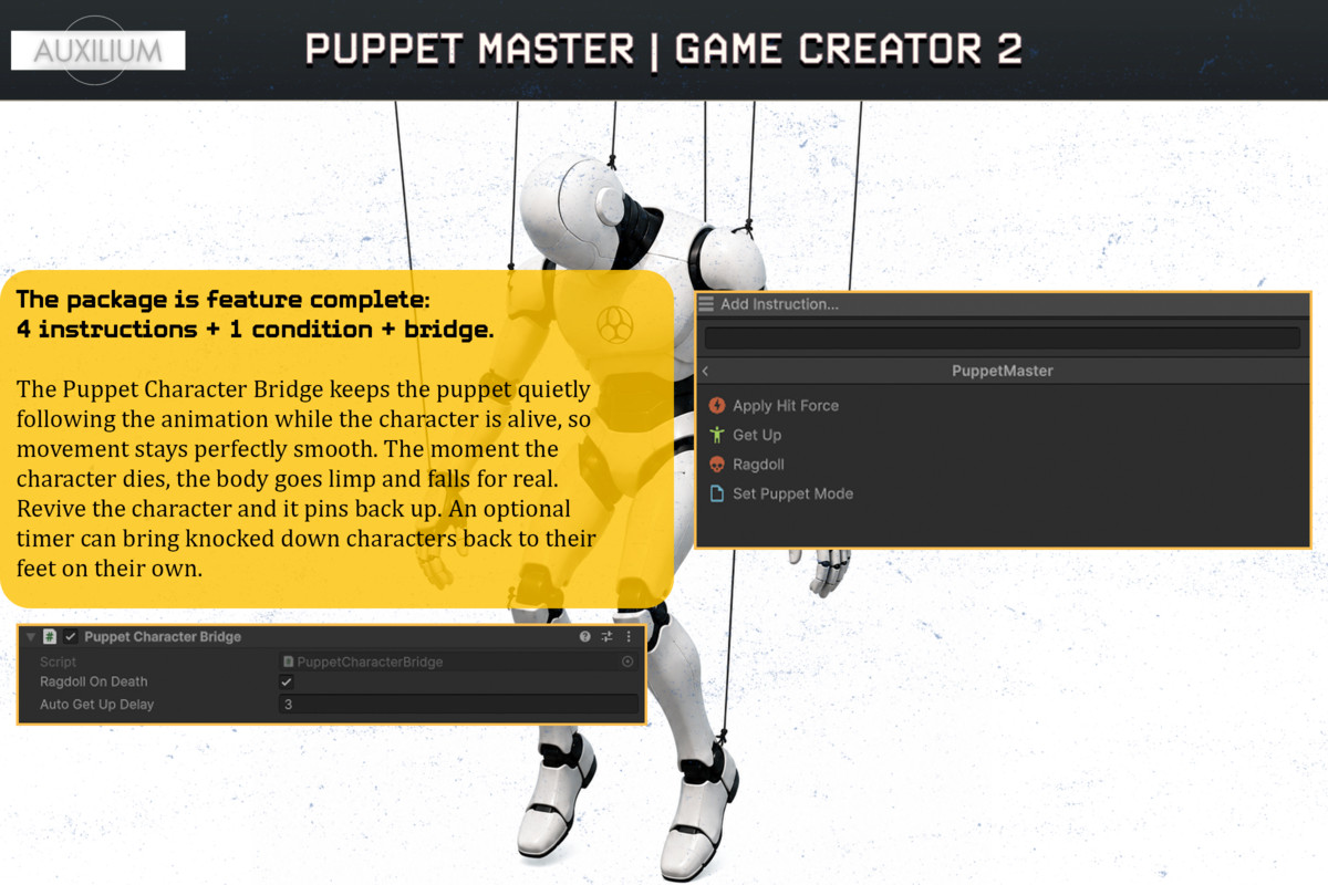 Puppet Master Integration | Game Creator 2