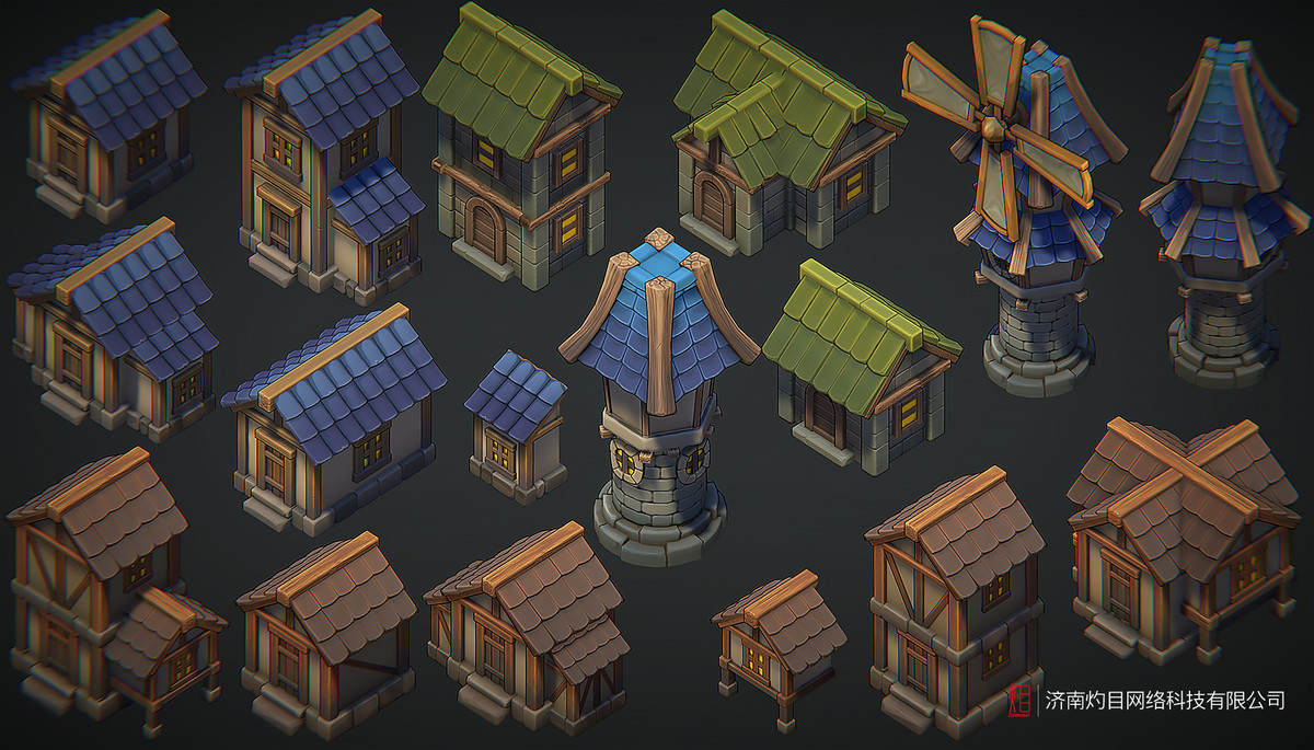 Z ! Voxel Assets - Imperial City