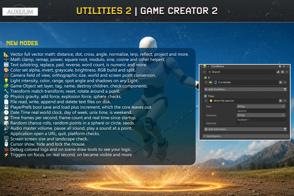Utilities 2 | Game Creator 2