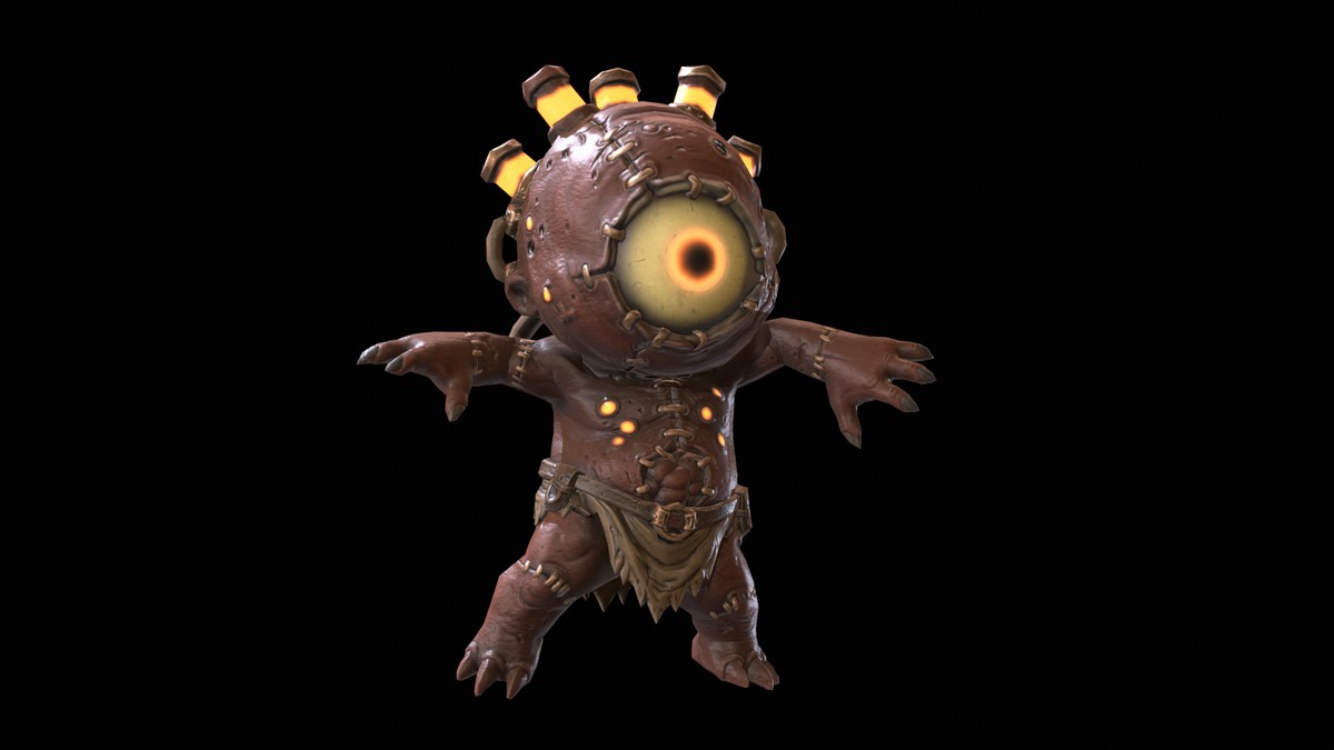Chibi Necro Zombie Eye